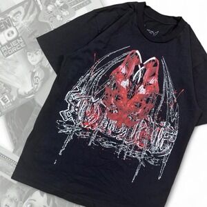 Ken Carson Antagonist Tour Graphic Tee Shirt Black Opium Streetwear Mens M